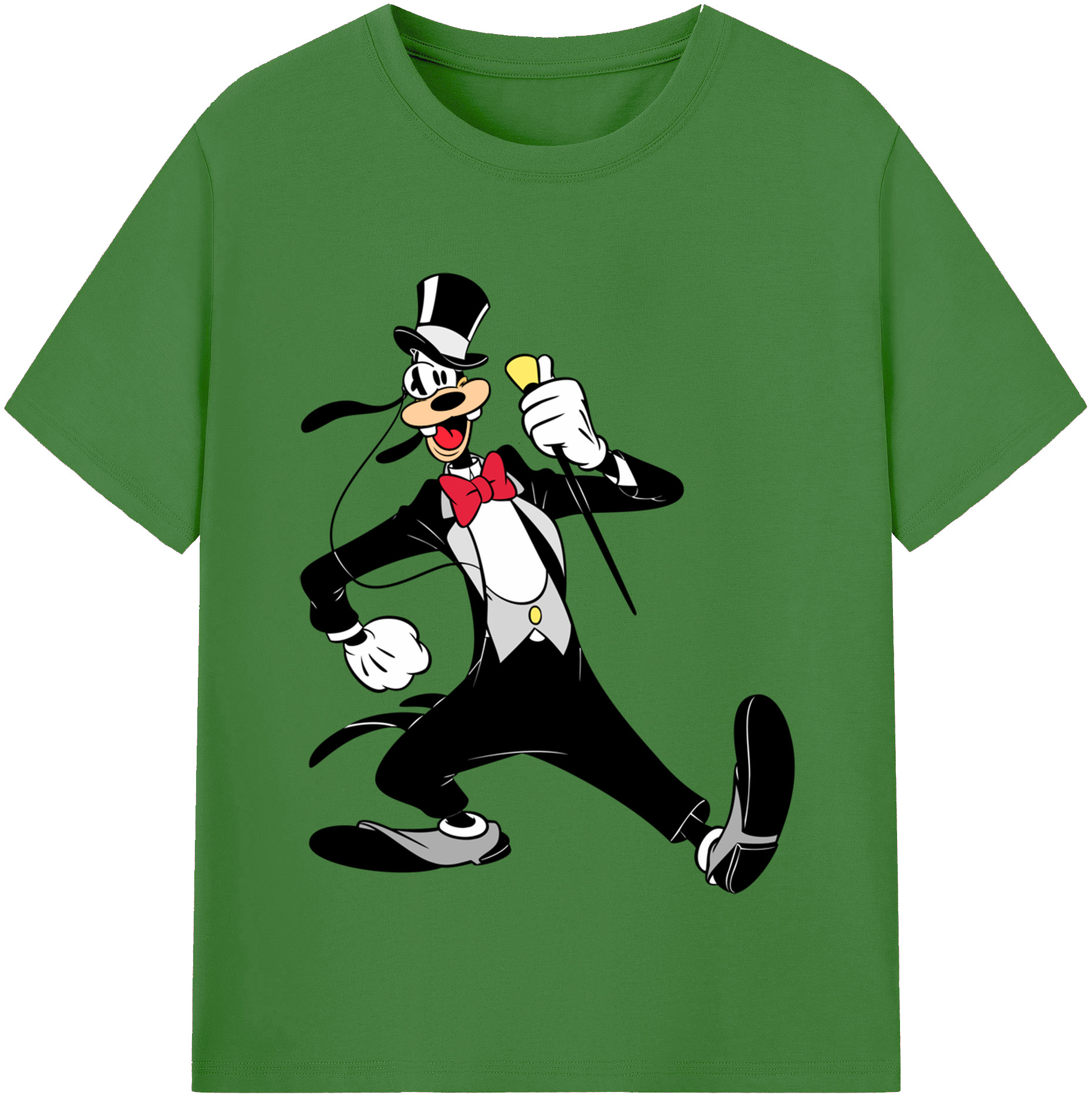 （画像用） ミッキーマウス Mickey Mouse レディースカジュアルプリントTシャツ（綿100％）